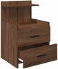 vidaXL Nachttische 2 Stk. mit 2 Schubladen Braun Eichen-Optik 40x36,5x62 cm 858645 Bild 5
