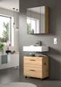 Ice Waschbeckenunterschrank auf Rollen in Artisan Oak Nachbildung Bild 5
