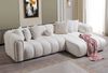 Skye Decor Ecksofa, L Form Bohem Sofa Bouclé Optik mit 7 Kissen – modernes Design Bild 4