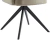 Vente-unique - KONYA Stuhl StoffSamt Beige - B 59 cm x H 84 cm x L 58 cm Bild 5