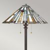 Elstead Lighting Maybeck Stehleuchte 2-Light Tiffany-Stil Bronze E27 Bild 2