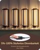 EDISHINE LED Tischleuchte Drehbare, Touch Dimmbare Nachttischlampe deko, LED fest integriert, Industrielle Tischlampe aus Metall, 3 Farbtemperaturen Bild 4