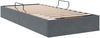 vidaXL Ottoman Bettgestell mit Speicher Dunkelgrau 90 x 200 cm Samt 3442857 Bild 5