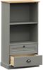 vidaXL Bücherregal VIGO Grau 60x35x114,5 cm Massivholz Kiefer 353186 Bild 5