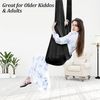 Haengematte, Polyester, Grau, 150 cm, 150cm Bild 2