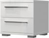 OTTO home Nachtkommode Piano, Nachttisch aus FSC-zertifiziertem Holzwerkstoff, Made in Europe (45/40/43 oder 61cm (B/T/H), ideal passend zum Boxspringbett), UV lackiert, hochglänzend, Soft-Close Funktion, 2 oder 3 Schubladen Bild 2