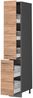 Apothekerschrank Fame-Line Goldkraft Eiche 30 cm Vicco Bild 4