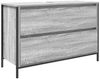 vidaXL Waschbeckenunterschrank mit Schubladen Grau Sonoma 90x34,5x60cm 861880 Bild 2