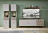 Vitrine >Ina< in Cashmere / Riva Eiche Dekor - 45x200x36cm (BxHxT) Bild 4