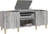 vidaXL Plattenschrank Grau Sonoma 121x38x48 cm Holzwerkstoff 831931 Bild 4