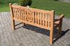 TPFGarden Gartenbank Florence-XL, Teak-Holz Garten Bank Sitzbank massiv Teakbank edel Breite 120cm Bild 4