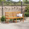 vidaXL Bank Outdoor Natur 150 x 56 x 90 cm Massivholz Akazie 4105525 Bild 3