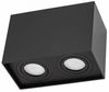 Deckenspots schwarz 2-Flg DUO 2XGU10 IP20 rechteckig schwenkbar Bild 4
