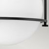 Elstead Somerset Deckenleuchte 1-flammig schwarz opal 28cm E27 Bild 4