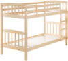 Hochbett REVIN 90 x 200 cm Holz Heller Holzfarbton Bild 4
