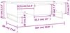 vidaXL Couchtisch Räuchereiche 104x60x35 cm Holzwerkstoff 827097 Bild 5