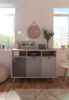Finori 'EPIK 51' Sideboard, Kommode, Elegance Endgrain / Grau, ca. 120 cm Bild 3