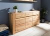 Sideboard Wildeiche 173x40x85 beige geölt KENT #208 Bild 3