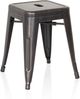 hjh OFFICE Arbeitsstuhl Arbeitshocker VANTAGGIO Metall Schwarz/Gold Bild 5