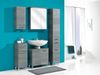 Waschbeckenunterschrank >Abelica I< in Graphit Struktur - 60x53x33 (BxHxT) Bild 5