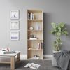 Bücherregal Bob Sonoma 60 x 190 cm mit 5 Fächern Vicco Bild 4