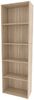 Bücherregal Bob Sonoma 60 x 190 cm mit 5 Fächern Vicco Bild 1