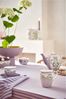 PiP Studio Becher Lily&Lotus Henkelbecher lila 350ml, Porzellan, Mug Large Lily&Lotus Tiles Lilac 350ml Bild 4