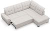 Selsey 'Jamaal' Ecksofa mit Schlaffunktion und Stauraum rechtsseitig, creme Bild 4