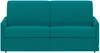 Schlafsofa 3-Sitzer CALIFE - Stoff - Türkis - Liegefläche: 140 cm - Matratzenhöhe: 14 cm Bild 5