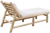 Vente-unique - TULUM Leisure furniture for garden Holz, Platte Beige - B 60 cm x H 78 cm x L 153 cm Bild 4