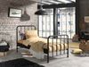 Vipack 'BRONXX' Metallbett, Schwarz matt, 90x200 cm Bild 2