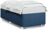 vidaXL Bettgestell ohne Matratze Blau 80x200 cm Stoff 3284435 Bild 2