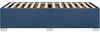 vidaXL Bettgestell ohne Matratze Blau 80x200 cm Stoff 3284435 Bild 5