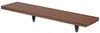 Maclean Wandregal MC-331, 12-tlg, Wandregal 43 cm Satz von 6 Stück Nussbaum Bild 3