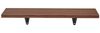 Maclean Wandregal MC-331, 12-tlg, Wandregal 43 cm Satz von 6 Stück Nussbaum Bild 4