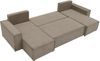 Mirjan24 'Kobaro U' Ecksofa, 312 x 145 x 82 cm, Dunkelgrau Bild 3