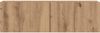 7-tlg. TV-Schrank, Lowboard TV Set Wandmontage Artisan-Eiche Holzwerkstoff Bild 5