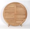 Teakmöbel Set 4 Stühle Cosenza + Klapptisch Salerno von Teako Design Bild 4