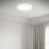 Briloner LED-Deckenleuchte 'SLIM', Kunststoff weiß, 19 x 2.8 cm, backlight Bild 2