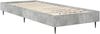 vidaXL Bettrahmen Betongrau 80 x 200 cm Holzwerkstoff 8009054 Bild 2