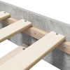 vidaXL Bettrahmen Betongrau 80 x 200 cm Holzwerkstoff 8009054 Bild 5