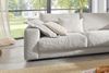 KAWOLA Sofa MADELINE Ecksofa Cord hellgrau Recamiere rechts 86 x 224 x 325 cm Bild 4