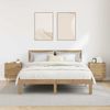 vidaXL Nachttisch 2 pcs Artisan-Eiche 40 x 35 x 47,5 cm Holzwerkstoff 881998 Bild 4