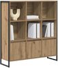 vidaXL Bücherregal 2 pcs Kunsthandwerk Eiche 99,5 x 30 x 108 cm 3403027 Bild 3
