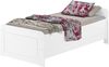 Weißes Seniorenbett extra hoch 90x200 Zubehör wählbar V-60.42W-09ohne Zubehör Bild 1