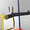 LVHOM 5-in-1 Outdoor Schaukelset, Spielturm mit Sonnendach, Wellenrutsche, Doppelschaukel, Basketballkorb & Trampolin, Multifunktionales Gartenspielgerät Bild 5