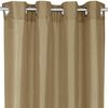 Blickdichte Gardine Alessia, in vielen Größen Farben 140x175 cm taupe dunkel Bild 2