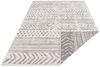 In- & Outdoor Wendeteppich Biri Grau Creme - 80x150x0,5cm Bild 3