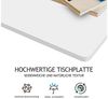 FLEXISPOT Schreibtisch Basic Plus Elektrisch höhenverstellbarer Schreibtisch (2 Motore & 2-Fach-Teleskop & 4 Höhenspeichertasten), MIT einteiliger Tischplatte, 120/140/160 Bild 3