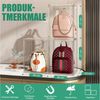XERSEK Aufbewahrungsbox Acryl-Vitrine Magnettür Displaybox Organizer Schaukasten Schuhboxen (Set, 4 St, 36 x 22 x 27 cm Stapelfähig), für Figuren, Handtaschen, Spielzeug, Handwerk, Bücher Bild 2